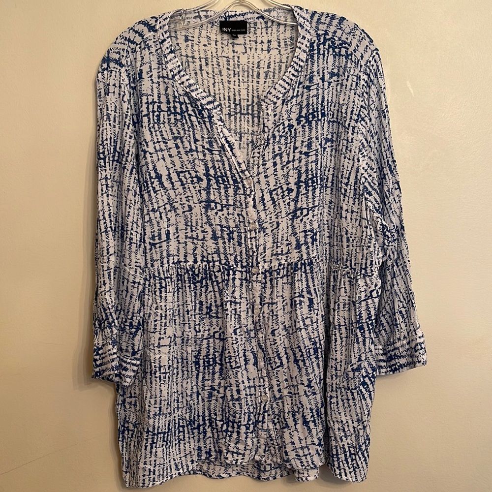 JNY Jones New York Plus Size Blouse